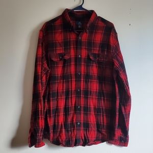 George red flannel size L